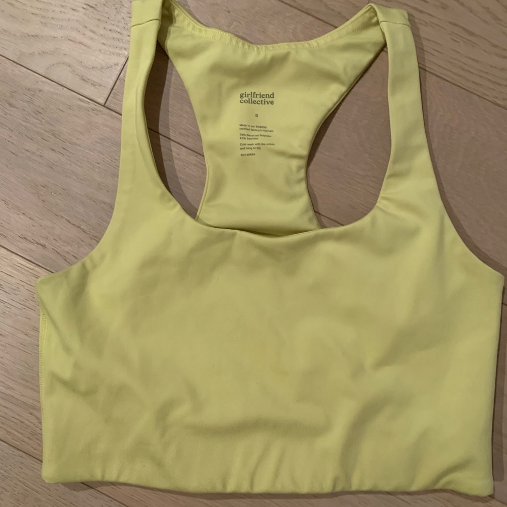 Girlfriend collective Lemon Paloma bra